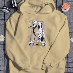 Jack And Sally Hoodie, Nightmare Before Shirt, Halloween Movie Inspired Shirt, Family Matching Shirt, Halloween Shirt Gifts