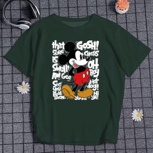 Classic Mickey T-shirt Vintage Mickey Shirt Cute Mouse Shirt Outfit For Cartoon Park Shirt Animal Kingdom Shirt Vacation Trip Shirt Gift