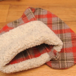 Wool Christmas Stocking Red Paisley Design Arcadia Home