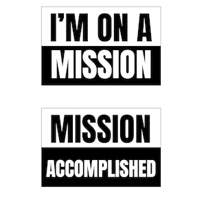 I'm On A Mission SVG directe digitale download voor zendelingen