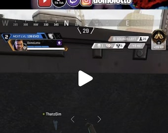 Apex Tiktok Overlay Cutouts (for Recordings + Streams) - Etsy