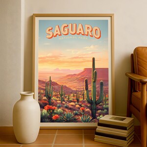 Saguaro National Park poster