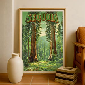 Sequoia National Park Poster