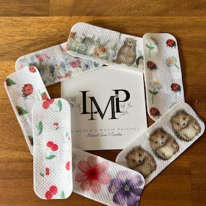 19mm Wide Sensitive Bandaids - Custom Designs