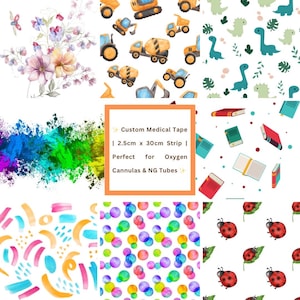 Custom Hypafix Medical Tape – Pediatric to Adult Designs