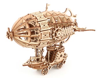 DIY Steampunk Airship Kit - Unique Gift Idea