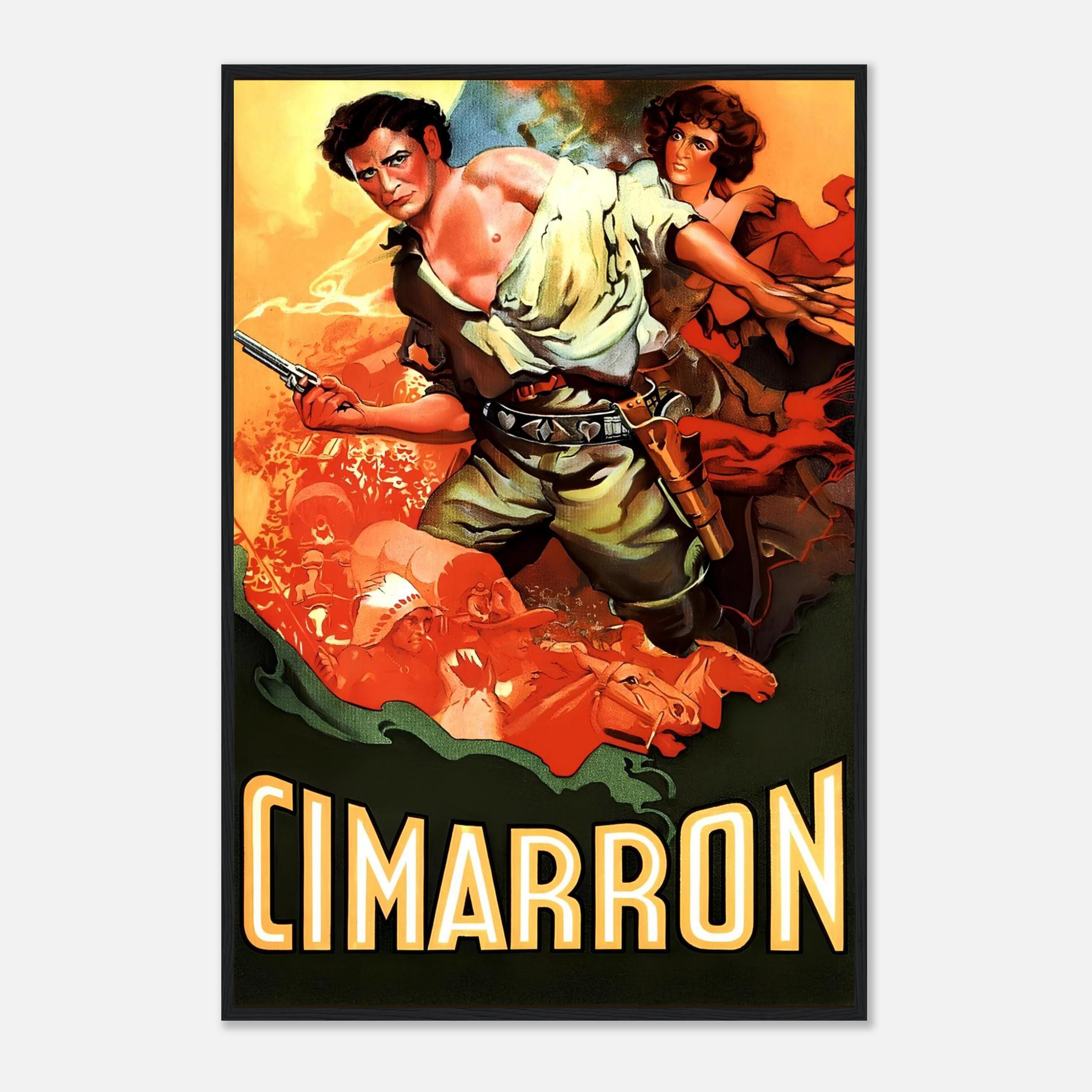 【中古】「非常に良い」［CD］Cimarron Manifesto Cimarron 1931 Movie Poster | Vintage Western Film Art | Classic