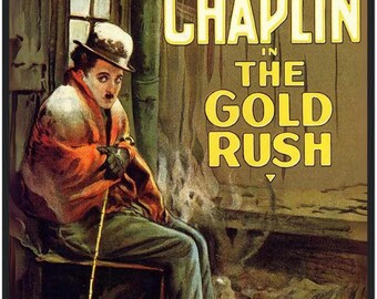 黄金狂時代 ポスター | 1925年 チャーリー・チャップリン 映画プリント