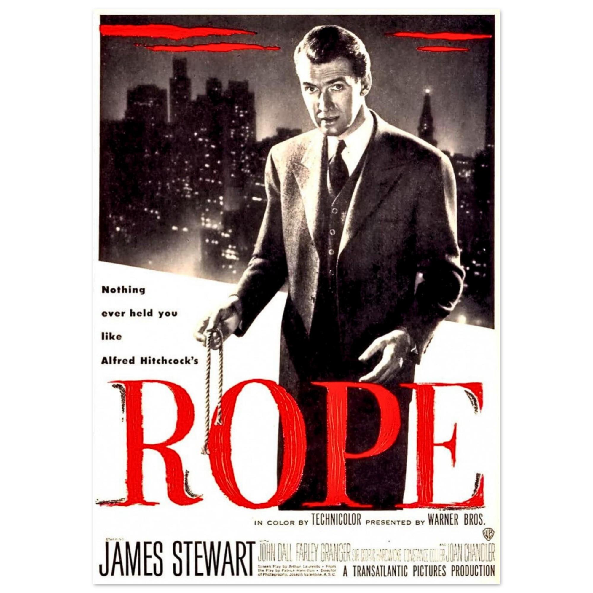 ロープ映画ポスター – アルフレッド・ヒッチコック・クラシック