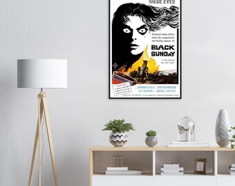 Black Sunday 1960 Movie Poster | Classic Italian Horror Art