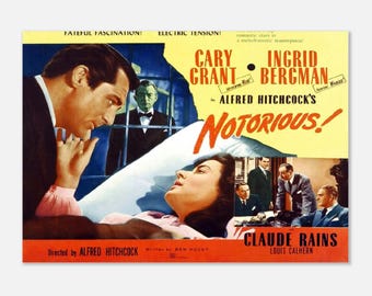 汚名 (1946) ケーリー・グラント イングリッド・バーグマン