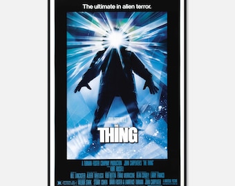 遊星からの物体X (1982) ポスター アメリカのSFホラー映画 装飾アート