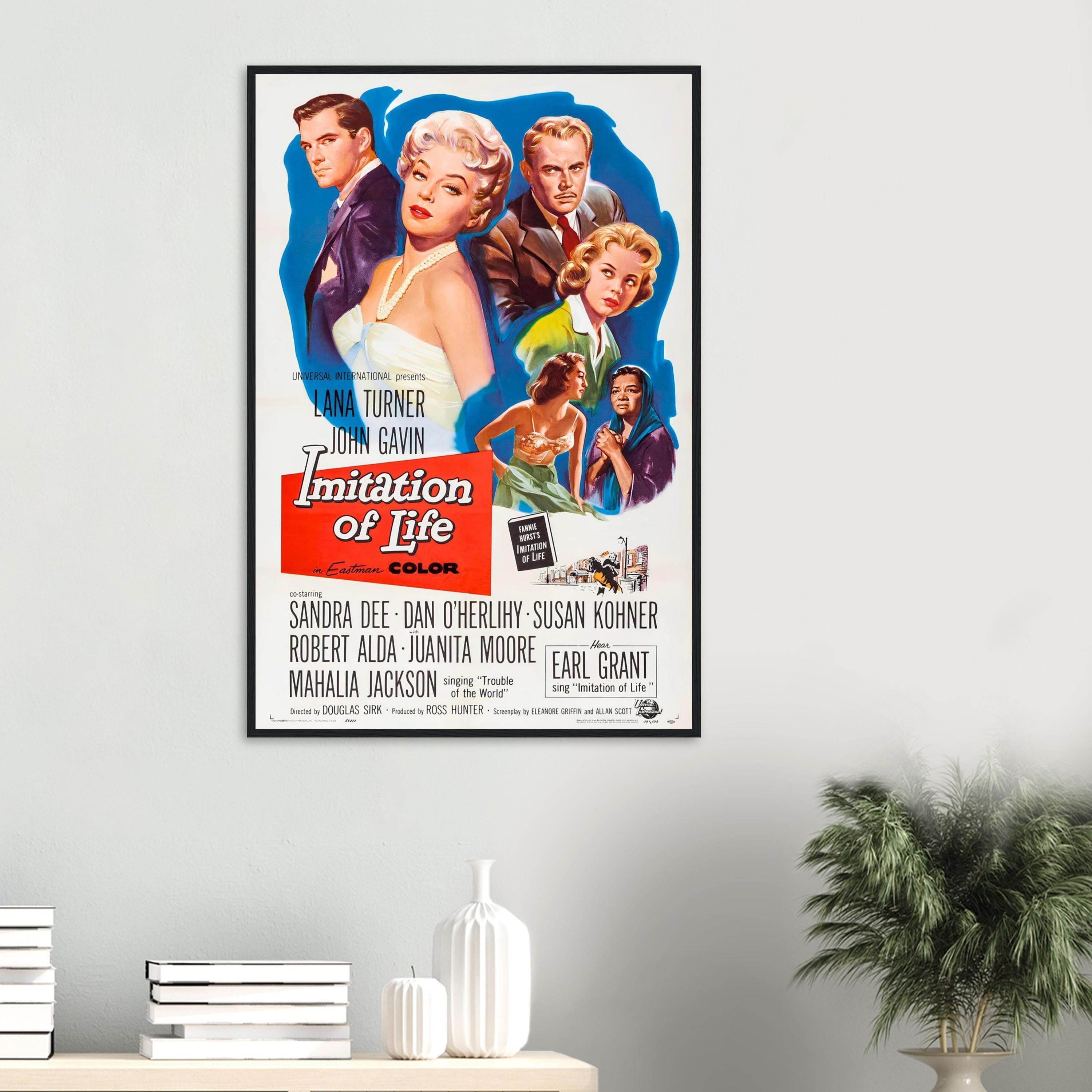 Imitation of Life Movie Poster | 1959 Classic Drama Print