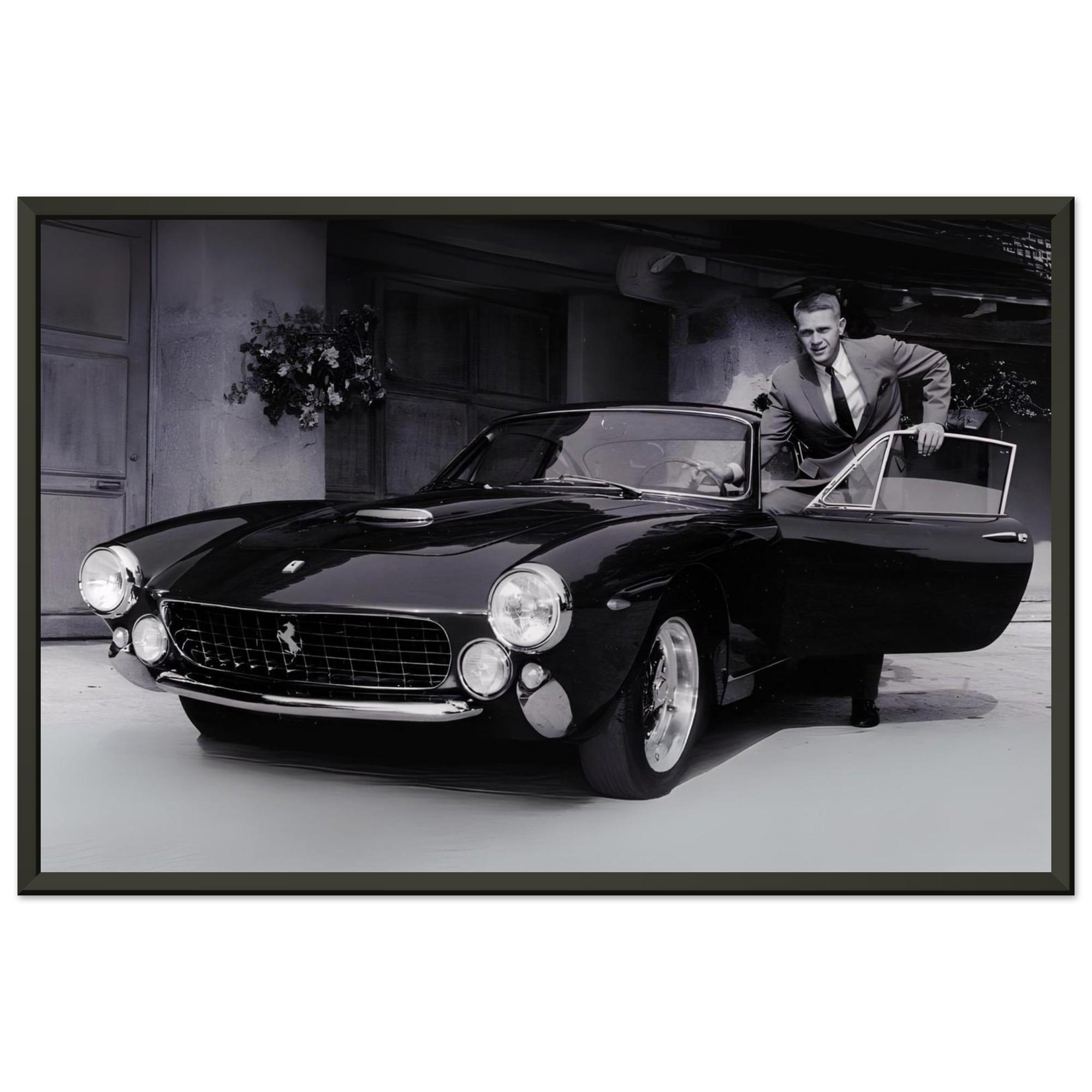 Miniature 1/43 Best 9692 - Ferrari 250 GT Lusso Steve McQueen, Gris, Collection