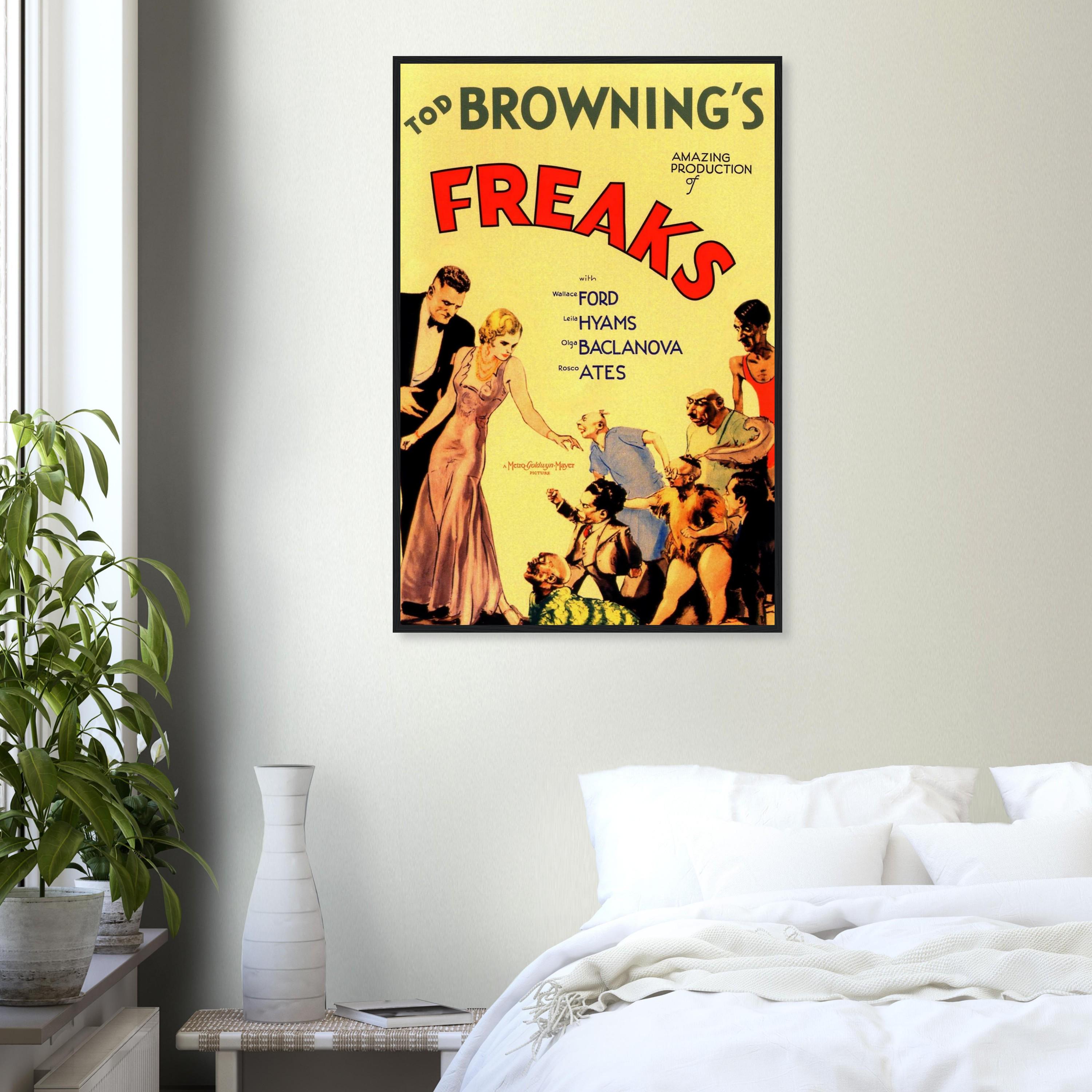 FUNK FREAKS ポスター3枚 チカーノ Freaks Movie Poster | 1932 Cult Horror Print | Vintage Circus Film