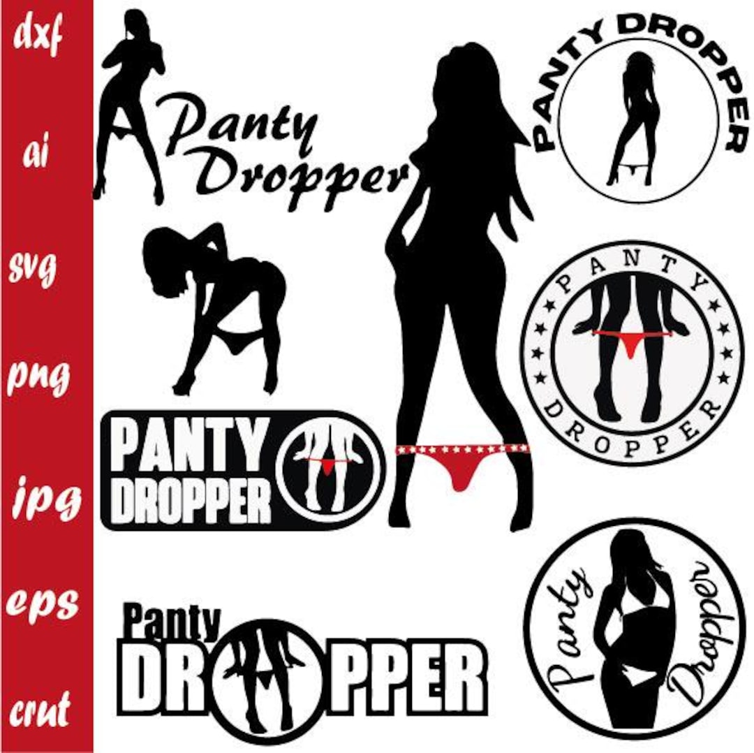 Panty Dropper Sticker Decal Die Cut - Self Adhesive Vinyl - Weatherproof - Made In USA - Many - Foto 5