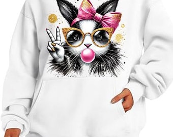 Bunny Bubblegum png, Coquette Bunny png, Easter Bow Shirt Design