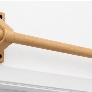 Klimmzugstange aus Holz | Klimmzugreck für Türrahmen | Handgefertigte Pull Up Bar | Home Gym | Fitness & Calisthenics