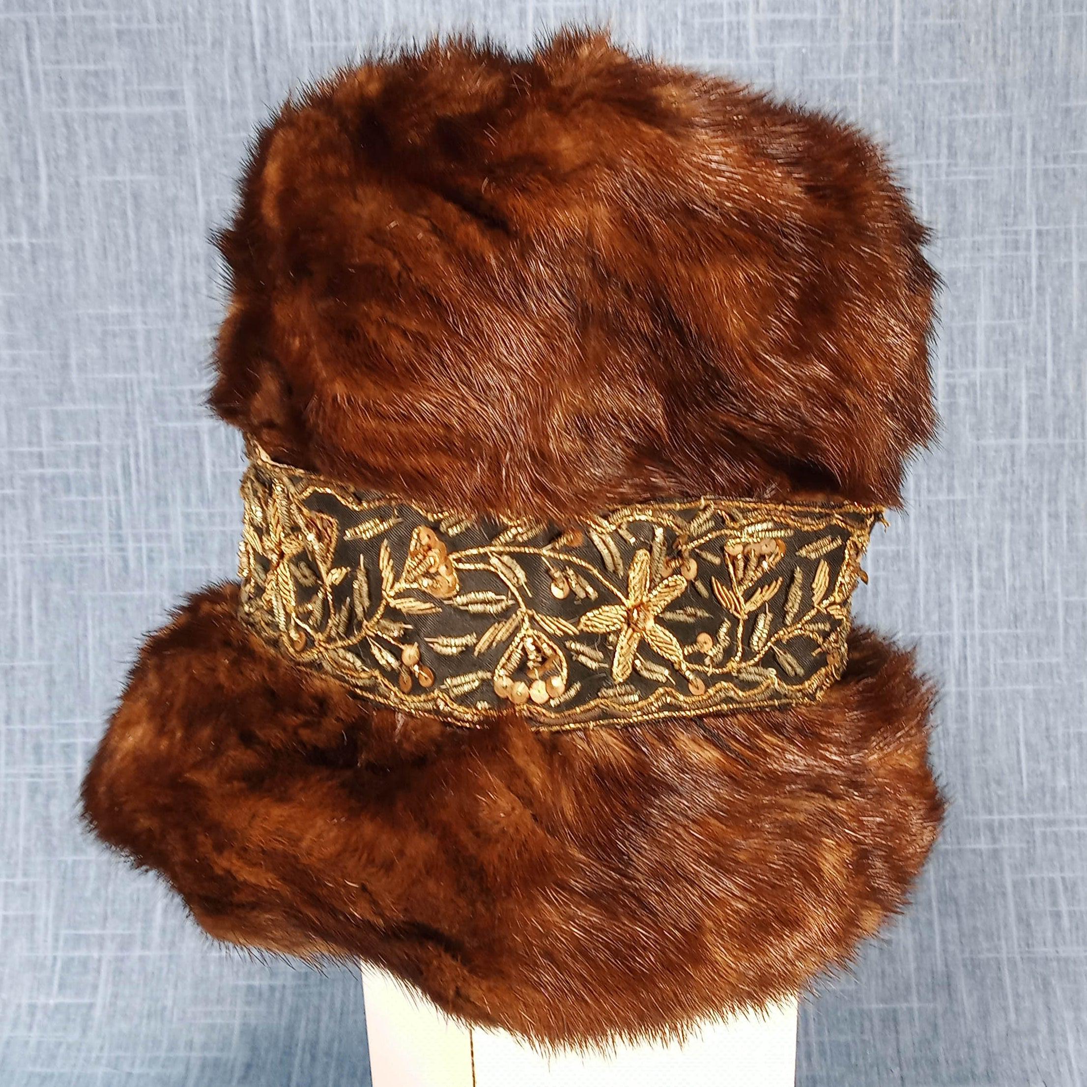 MR JOHN DEMI CHAPEAU VINTAGE MINK FASCINATOR BEIGE Mr John Demi Chapeau - Etsy main image 2