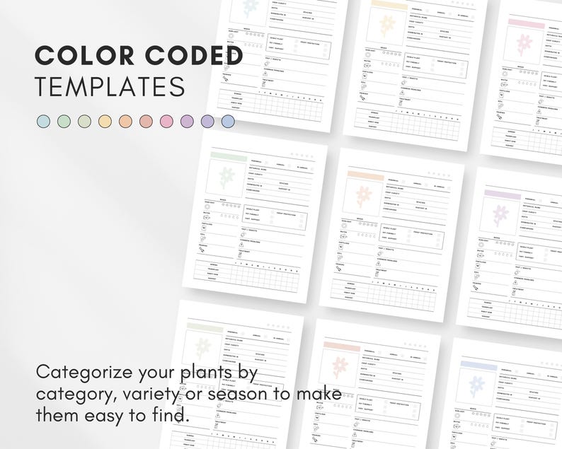 Designed as a complete plant tracker and harvest tracker, this printable template helps families manage their garden from seed to harvest. The annual sowing and transplant schedule keeps your gardening plans clear and organized.