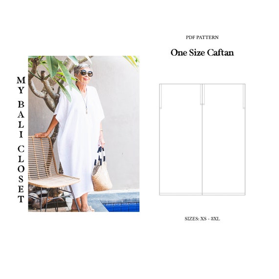 Now Five Sizes Pockets One Size Caftan Coverup Loungewear