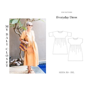 Everyday Dress, XS-3XL, Sleeves, Pockets image 1