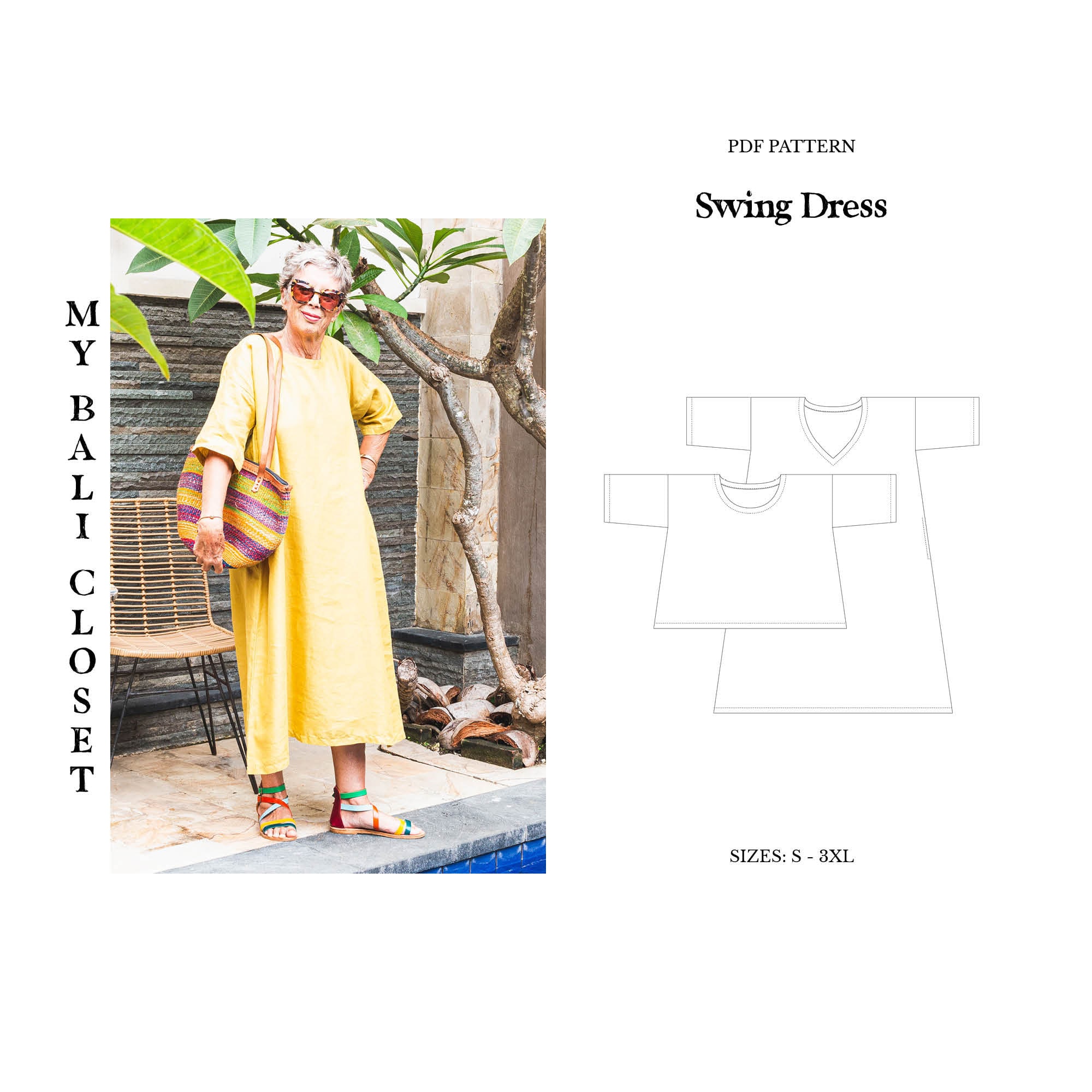 Bali Swing Dress - Etsy Bali Swing Dress - Etsy