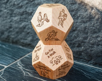 Valentines Day Gifts, Date Night Ideas Dice