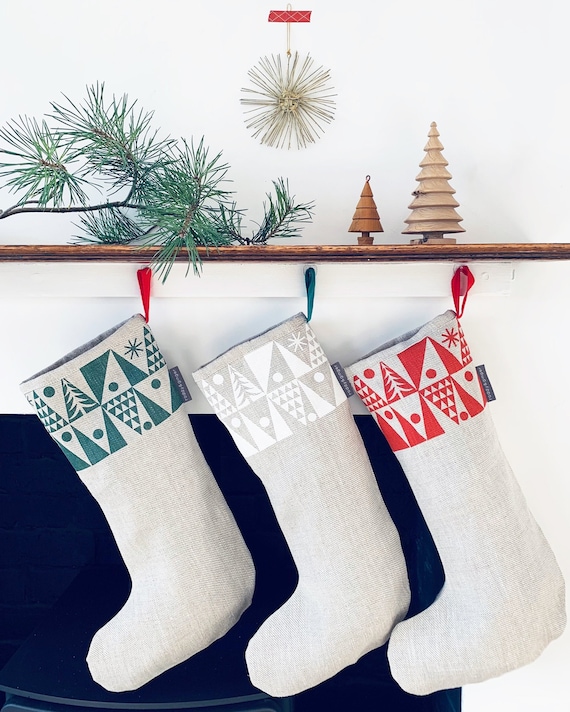 Christmas Sack Nordic Christmas Christmas Decor Scandinavian 