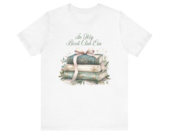 Book Club Tee, Cozy Reading Shirt, Gift for Book Lovers, Literature Apparel, Casual Outfit for Readers, Bibliophile T-Shirt, Bookish Fashion