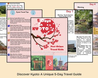 Kyoto 5-Day Travel Guide: Hidden Gems, Food & Activities (PDF)