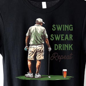 Men&#39;s Golf Shirt, Golf Lover Dad Shirt, Best Dad Ever Shirt, Dad Gift,Golf Dad Shirt, Fathers Day Gift, Golf Gift for Dad,