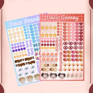 Trials Game Sticker Sheets