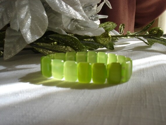 Lime Green Beads