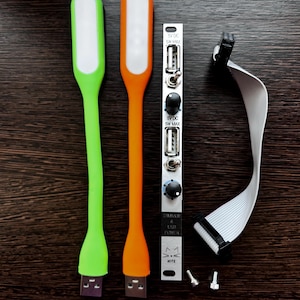 Eurorack USB Luz/Regulador de Luz (2HP)