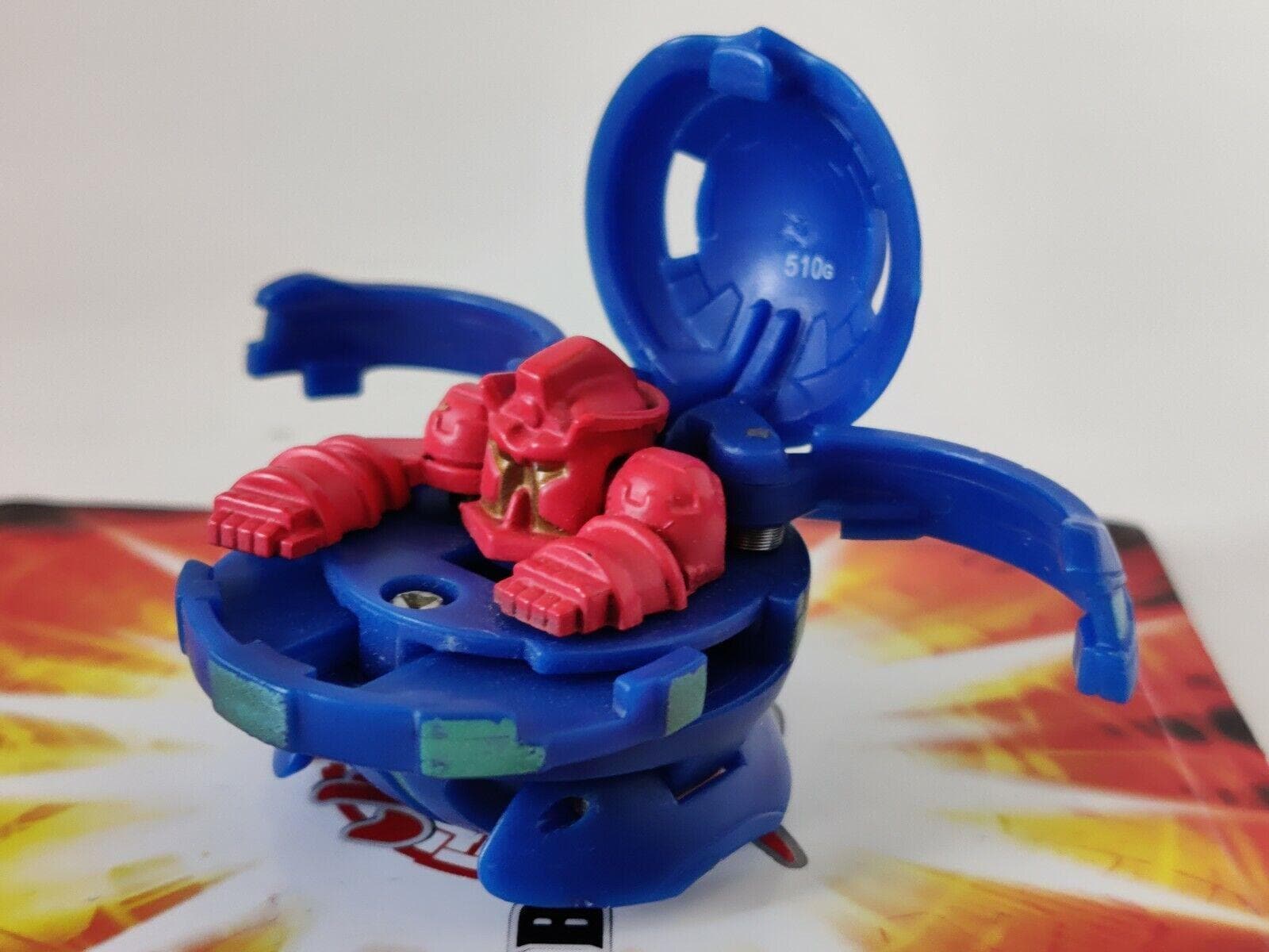 Bakugan Battle Brawlers Clear Hammer Gorem & Ability Card
