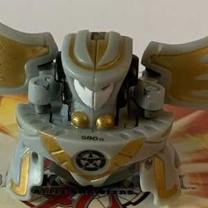 Bakugan Battle Brawlers Gray Haos Monarus RARE 570G - Fast SHIPPING