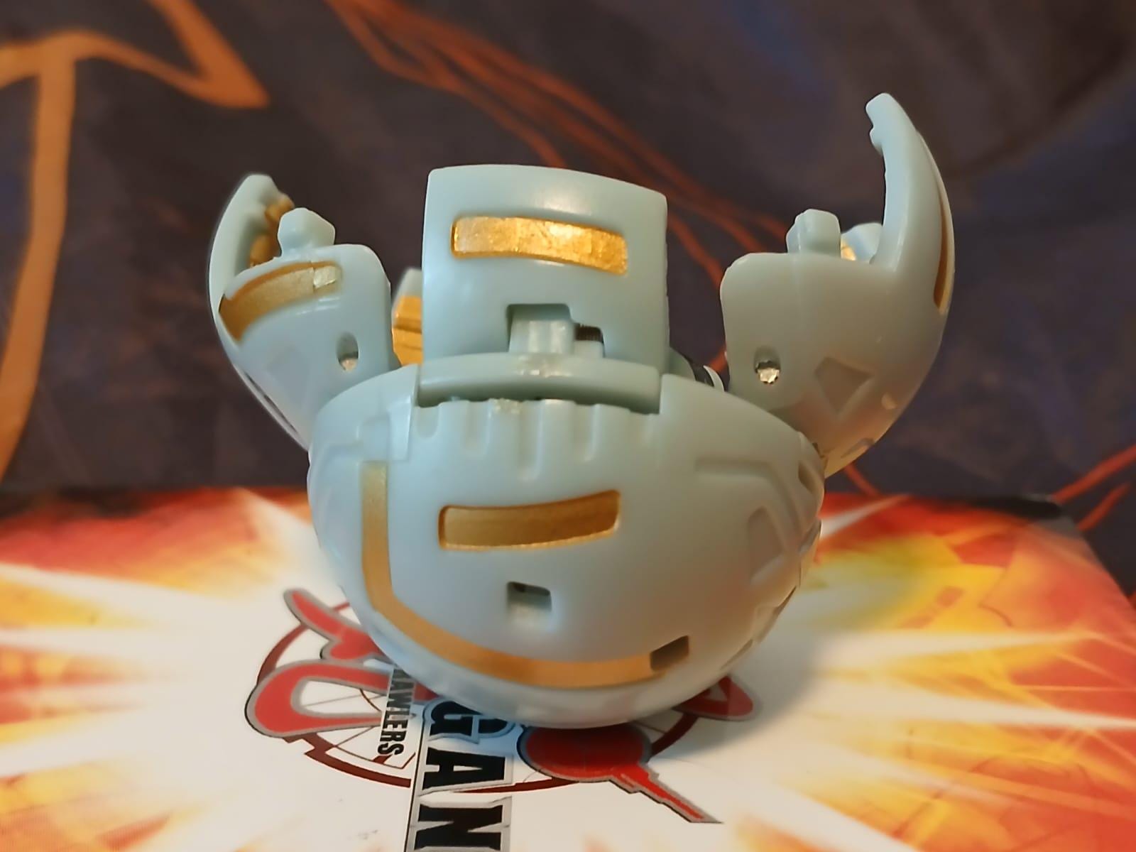 Bakugan Rubanoid 900g Gris Haos – Brawler Envahisseurs Gund – Rare