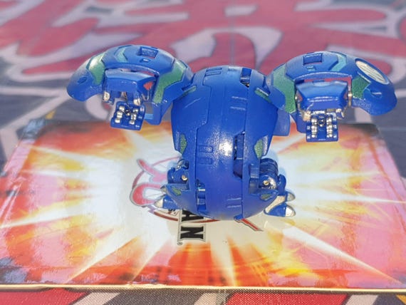 Bakugan Battle Brawlers Dual Hydranoid Blue Aquos 540g - Fast