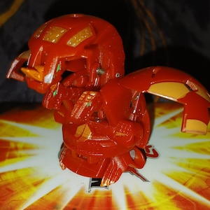 Bakugan Hades 480g Red Pyrus Rare Battle Brawlers - FREE SHIPPING