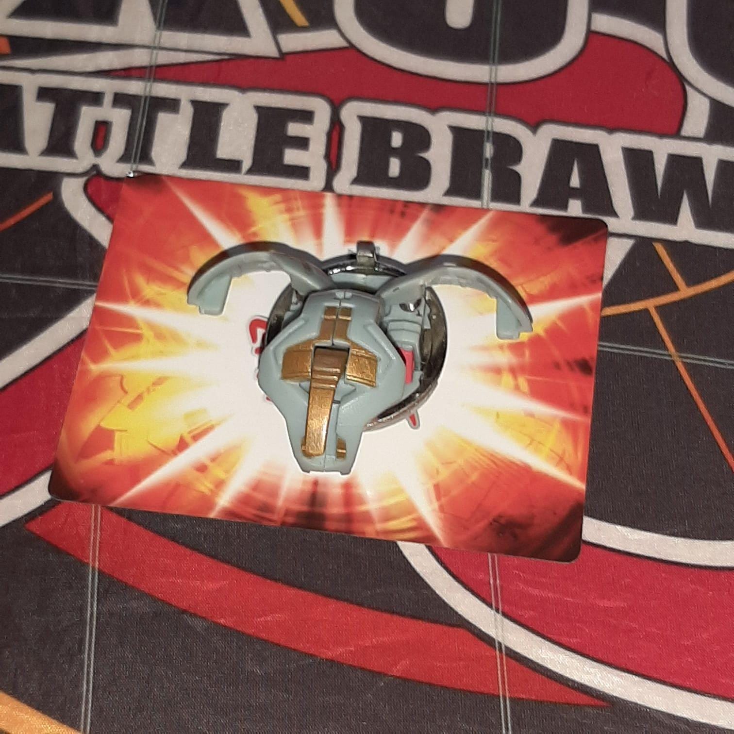 Bakugan Delta Dragonoid 650G Gray Haos B2 Heavy Metal Battle