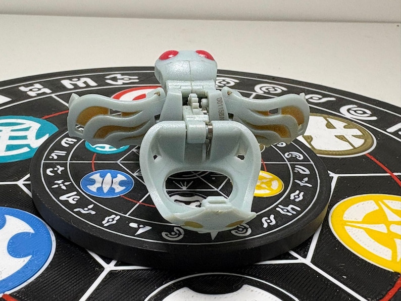 Bakugan Elfin Attributo cambio Gray Haos Raro Battle Brawlers - SPEDIZIONE VELOCE immagine 6
