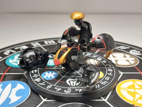 Bakugan Bakutech Darkus Borg Mashisas MG Japan Import Rare - Fast