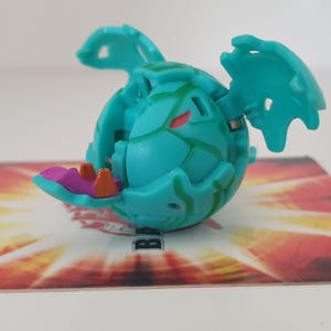 Bakugan Battle Brawlers Green Ventus Tuskor 450g RARE - FREE SHIPPING