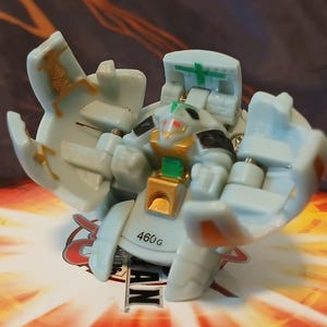 Bakugan Battle Brawlers Gray Haos Laserman 460g - Fast Shipping Worldwide