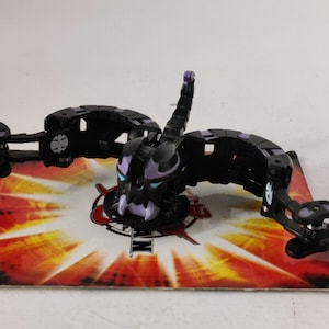 Bakugan Scorpion Black Darkus Subterra Aquos Trap New Vestroia Battle Brawlers