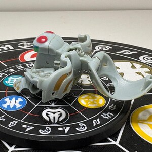 Bakugan Elfin Attributo cambio Gray Haos Raro Battle Brawlers - SPEDIZIONE VELOCE immagine 2