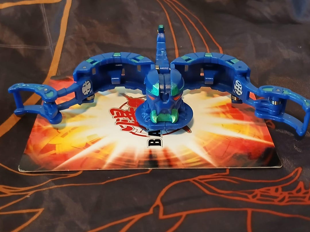 Bakugan Coredem Aquos Bleu Translucide - Série Gundalian Invaders - Neuf De Vestroia