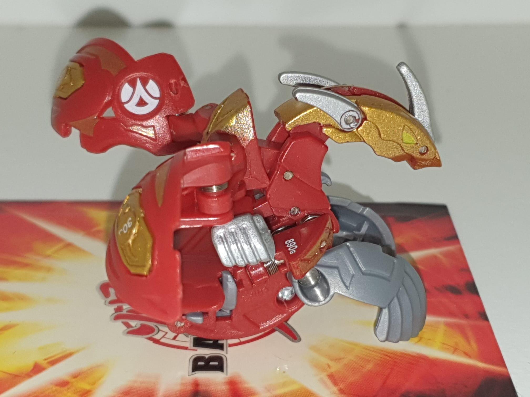 Bakugan Titanium Dragonoid Pyrus Red Mechtanium Surge (Custom Painted As Anime) | Shopee Thailand