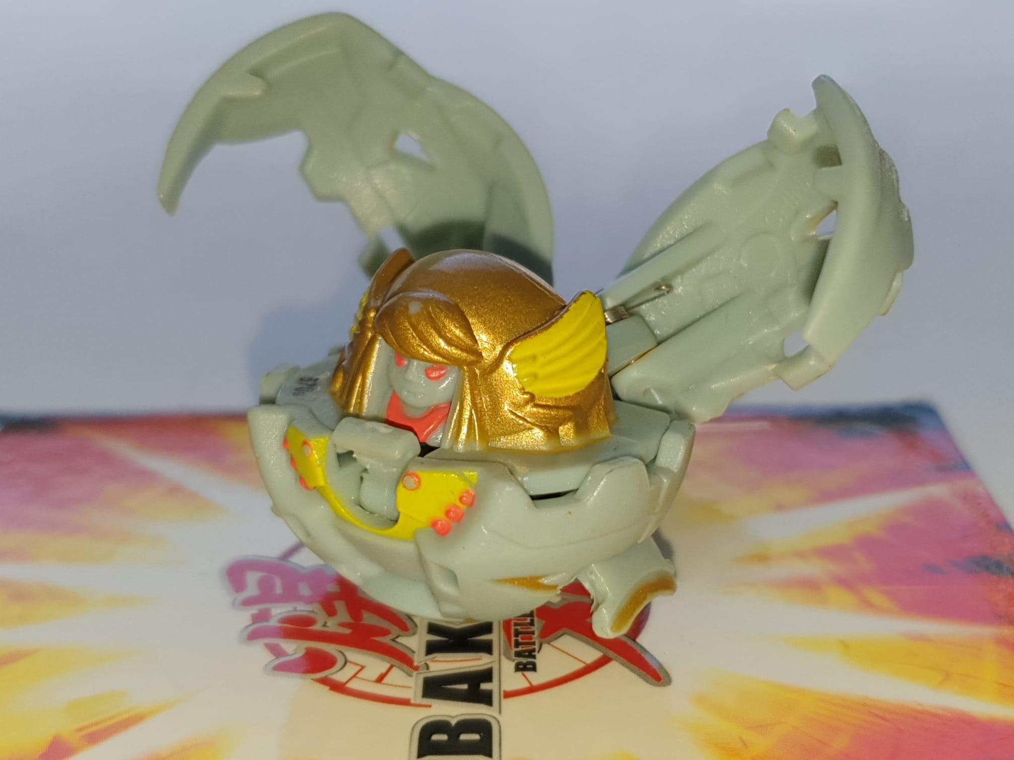 Bakugan Harpus 460g Gray Haos Battle Brawlers Rare - Fast SHIPPING